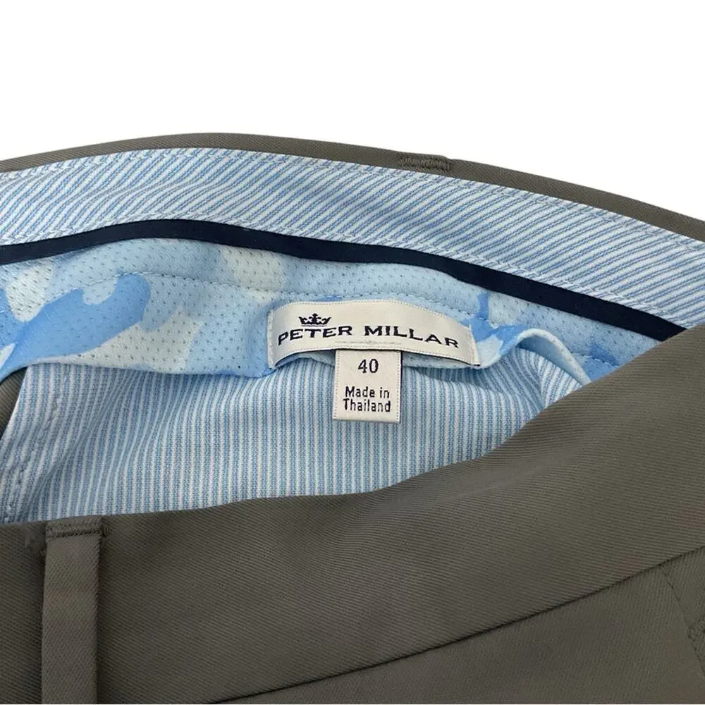 Peter Millar Mens Salem High Drape ME0EB82 Performance Shorts Golf 40 - Picture 3 of 8